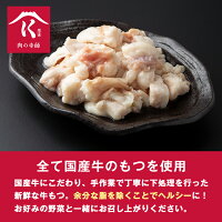 【送料無料】寺師の国産牛もつ鍋セット(4〜5人前)国産牛ホルモンを薩摩特製醤油スープで!とうがらし・乾燥にんにく付!締めまで美味しいちゃんぽん麺もセットでお届け【肉の寺師】