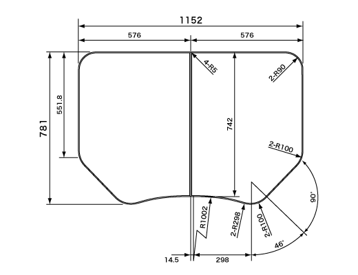 ѥʥ˥å Ϥդ 1200 Ǯȥե 2ʬ ѷ 2 [θ21.5mm]  GKK71WKN6KK ݾ