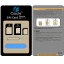Ciscle Nano SIM MicroSIM 変換アダプター 4点セット iPhone5S/5C/5/4S/4/3GS/3 xperia スマホ 拡張 便利 micro 全部入り 交換 代替 (ブラック)