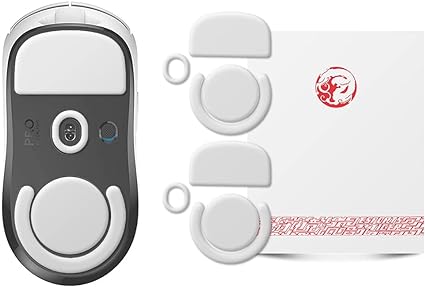 EsportsTiger マウスソール マウスフィート Arc1 ロジクール Logicool G PRO X Superlight Wireless ワイヤレス 用 白 ベーシック 2セット入り 新旧パッケージランダム出荷 国内正規代理店保証品