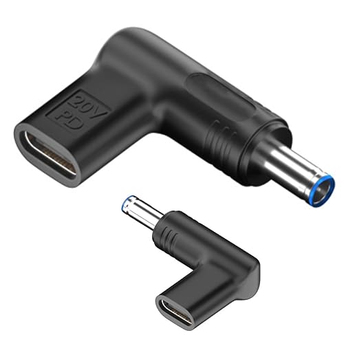 楽天スマLABO全22種 fine-R USB-C 入力 DC 4.5 3.0mm 出力 20V 5A 100W 対応 HP専用 ノートパソコン PD 充電 変換アダプター プラグ 高速充電 PL保険加入品 （09-4530HP）