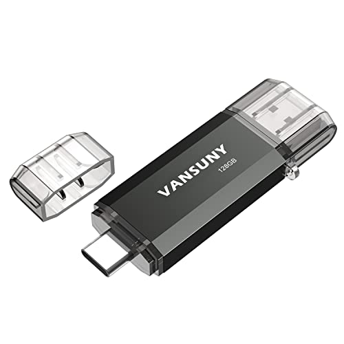 Vansuny USBメモリ 128GB タイプC フラッ