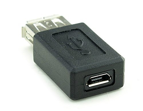 オーディオファン USB変換アダプタ microUSB メス - USB-A メス