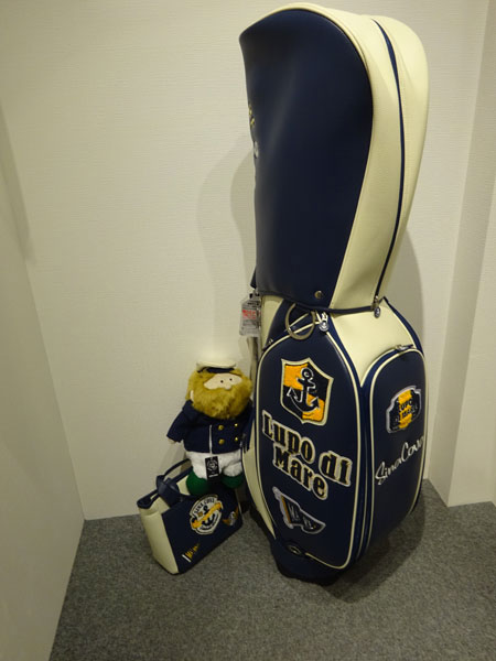 〈ポイント10倍〉【2024年春夏】シナコバ SINA COVA キャディバッグ3点セット ネイビーアイボリー【代引き手数料無料】 おしゃれ マリン ギフト プ...