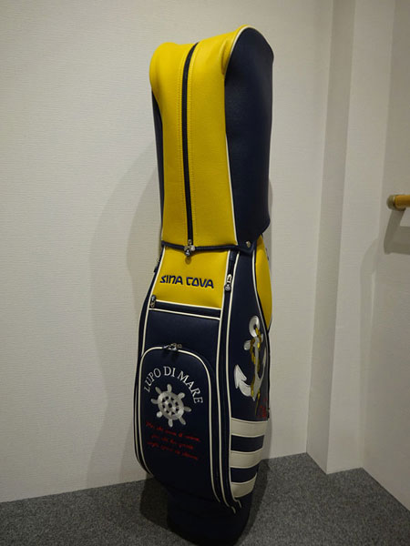 〈ポイント10倍〉シナコバ SINA COVA キャディバッグ【代引き手数料無料】 おしゃれ マリン ギフト プレゼントにも