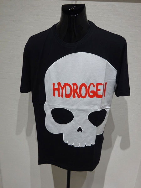 Hydrogen(ハイドロゲン) Ｔシャツ/ユニセックス 4色 ハイドロゲン HYDROGEN HYDROGEN 半袖 Tシャツ EMBROIDERED