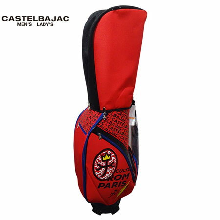 〈ポイント10倍〉【2025年春夏】カステルバジャック CASTEL BAJAC キャディバッグ レッド(80)【送料無料・代引き手数料無料】 ギフト プレゼン...