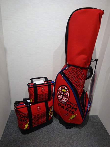 〈ポイント10倍〉【2025年春夏】カステルバジャック CASTEL BAJAC キャディバッグ3点セット レッド(80)【送料無料・代引き手数料無料】 ギフト...