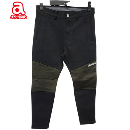 ○【2025年秋冬】メンズ アルチビオ archivio パンツ ブラック(001)・カーキ(054)【送料無料・代引き手数料無料】 ゴルフウェア ギフト プレゼントにも