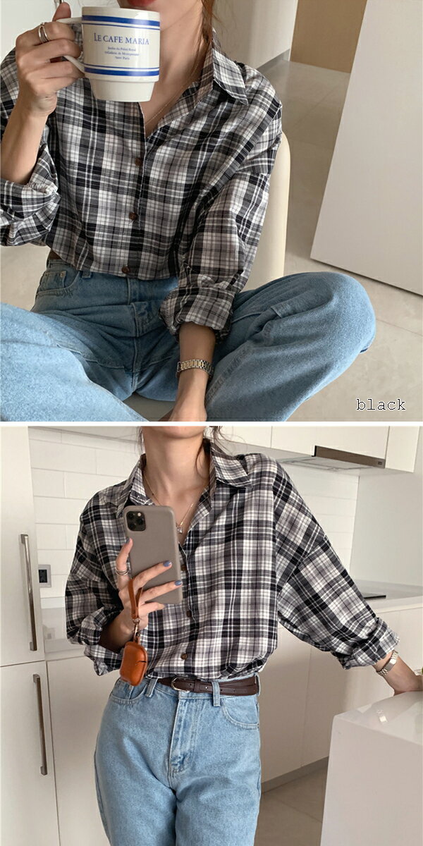 チェックシャツ　ネルシャツ　チェック柄　ブロックチェック　チェック　ネルシャ...