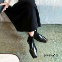 サイドゴアブーツ レザーブーツ コンバットブーツ ショートブーツ 厚底 ローヒール ブーティ マニッシュ 靴 レディース 本革 歩きやすい 痛くなりにくい ミドル スクエアトゥ チャンキーヒール ブーツ