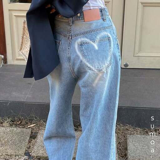 ワイドデニムパンツ デニムパンツ バックプリント カットオフ ダメージデニム フレアデニム ボーイフレンド ストレート フレア ワイドパンツ カットアウト レディース 春夏 秋冬 オールシーズン ボトムス ワイドデニムパンツ デニムパンツ バックプリント カットオフ ダメージデニム フレアデニム ボーイフレンド ストレート フレア ワイドパンツ カットアウト レディース 春夏 秋冬 オールシーズン ボトムス