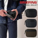 BRIEFING ブリーフィング フュージョンLウォレット FUSION L WALLET コインケース ジップ レザー FUSION COLLECITON 小銭入れ 財布 コンパクト 旅行 トラベル アウトドア フェス ナイロン BRA221A32 メンズ レディース ケース