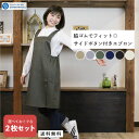 エプロン 業務用 2枚 セット かぶるタイプ 脇ゴム プロ 保育士 飲食店 作業用 ワーク メンズ レディース ユニセックス 大きいサイズ シンプル キャンプ ...