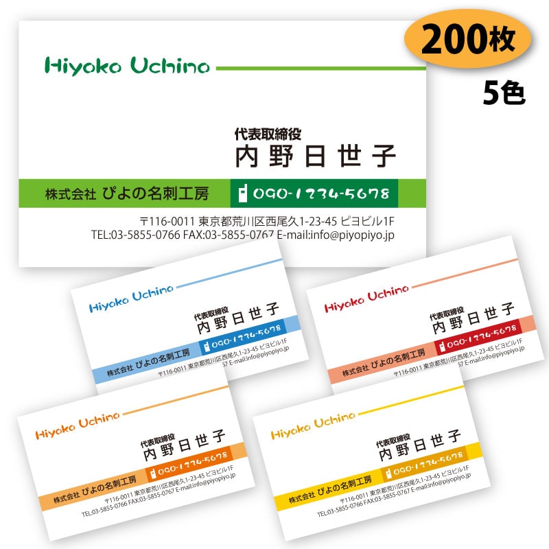 【送料無料】【名刺 作成】 パターン名刺-13　200枚【デザイン 制作】【送料無料】 ショップカード ポイントカード スタンプカード シンプル ビジネス 両面(裏面)印刷は別料金