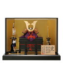 送料無料 豪華特典・サービス品付き 東玉監製 別所実正作 五月人形 本金鍍金・本絹糸縅・鹿皮吹返 5号兜 金屏風・木製平台飾り 【柊透し大鍬形】 〈5月人形出し...