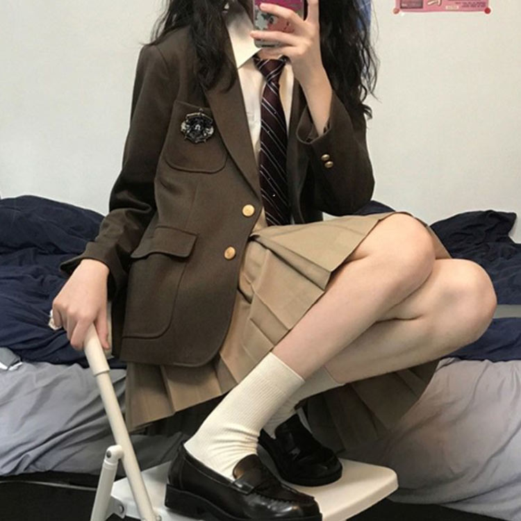 女子高生 制服 子供服 女の子 セット 入学式 ジュニアスーツ ネクタイ 上下 4点セット 中学生 高校生 卒業式 中高生 卒業式 学園祭 女子 学生服 入学式 ジャケット スーツ ブラウス スカート 4点セット フォーマルスーツ 制服 通学 JK制服 お受験 発表会 キッズスーツ