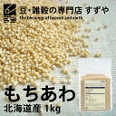 【送料無料】北海道産 もちあわ 2022年産(令和4年産)【1kg】チャック付き【倉庫直送】