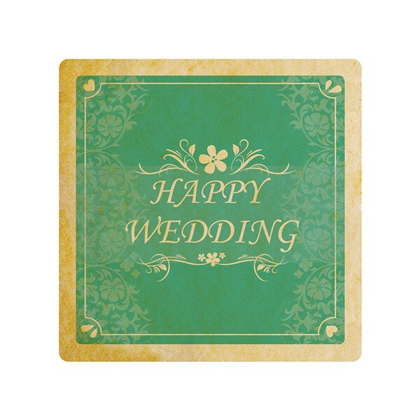 楽天スイーツ工房フォチェッタクッキー イラスト プリント メッセージ HAPPY WEDDING-1結婚式 個包装 洋菓子 お菓子 内祝い 通販 人気 贈り物 おすすめ 有名 フォチェッタ