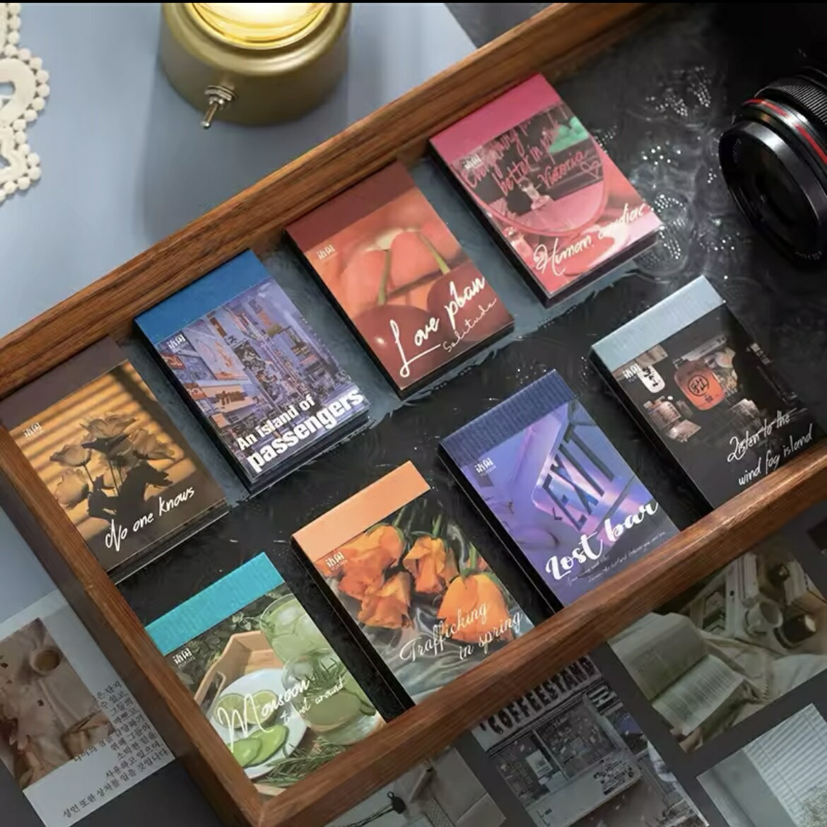 【終売特価】 ScenePhotoBook(s173)60枚綴 PET ブック シールブック 映え 写真 カメラ アルバム インスタ カラフル 鮮やか エモい ...