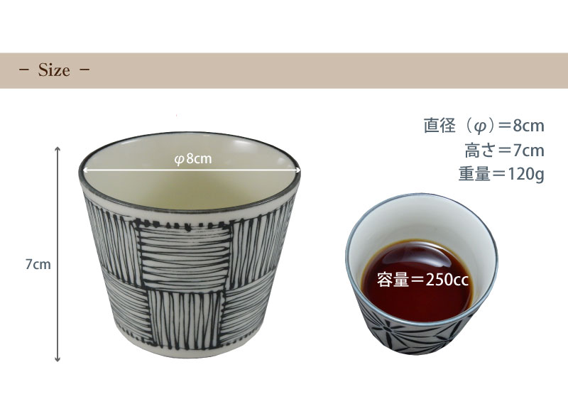 【マラソン期間P2倍】和食器 新生活 そば猪口 5個セット 食器 陶器 美濃焼 日本製 国産 和柄 和文様 文様 伝統文様 麻の葉 矢絣 豆絞 市松 青海波 海外 国外 食卓 おしゃれ 和モダン ギフト 贈り物 プレゼント 2