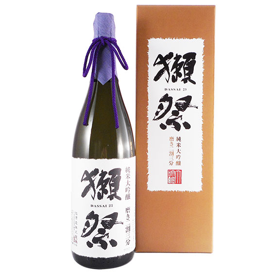 獺祭 日本酒 【正規販売店】獺祭 だっさい 純米大吟醸 磨き二割三分 DX箱入り 1800ml 山口県 旭酒造 日本酒 23 デラックス箱 コンビニ受取対応商品 お酒 父の日 プレゼント