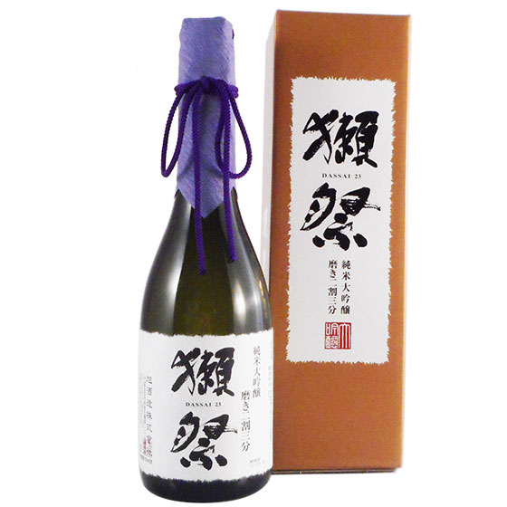 【正規販売店】獺祭 だっさい 純米大吟醸 磨き二割三分 DX箱入り 720ml 山口県 旭酒造 日本酒 23 デラックス箱 四合瓶 コンビニ受取対..