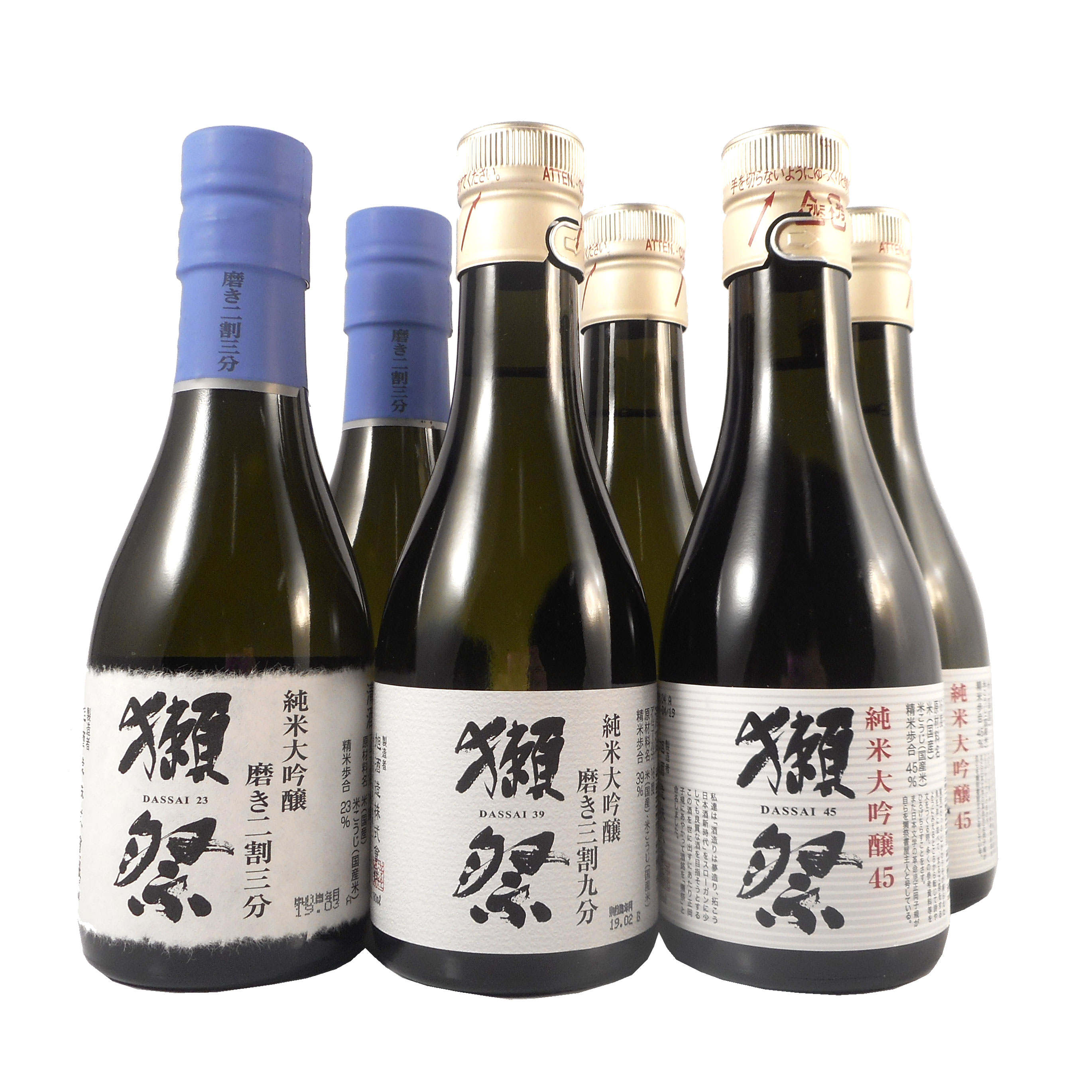 【正規販売店】獺祭 おためしセット 磨き23/39/45 180ml 6本 楽ギフ_のし宛書 コンビニ受取対応商品 日本酒 飲み比べセット 山口県 旭酒造 日本酒 送料無料 お酒 父の日 プレゼント Gift