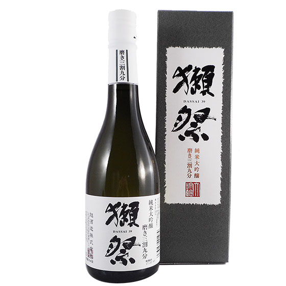 【正規販売店】獺祭 だっさい 純米大吟醸 磨き三割九分 720ml DX箱入り 山口県 旭酒造 日本酒 39 デラックス箱 4合瓶 コンビニ受取対応商品 お酒 父の日 プレゼント