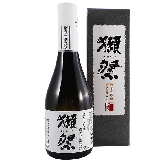 ミニボトルのお酒 【正規販売店】獺祭 だっさい 純米大吟醸 磨き三割九分 300ml DX箱入り 山口県 旭酒造 日本酒 39 デラックス ミニボトル 小瓶 コンビニ受取対応商品 お酒 母の日 プレゼント