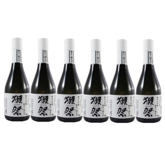 獺祭 純米大吟醸 磨き三割九分 300ml 6本セット