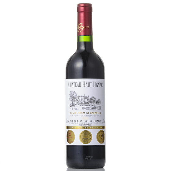 シャトー・オー・リニャック 赤 750ml フランス ボルドー 赤ワイン ボルドー金賞トリプル受賞ワイン コンビニ受取対応商品 ヴィンテージ管理しておりません、変わる場合があります お酒 父の日 プレゼント