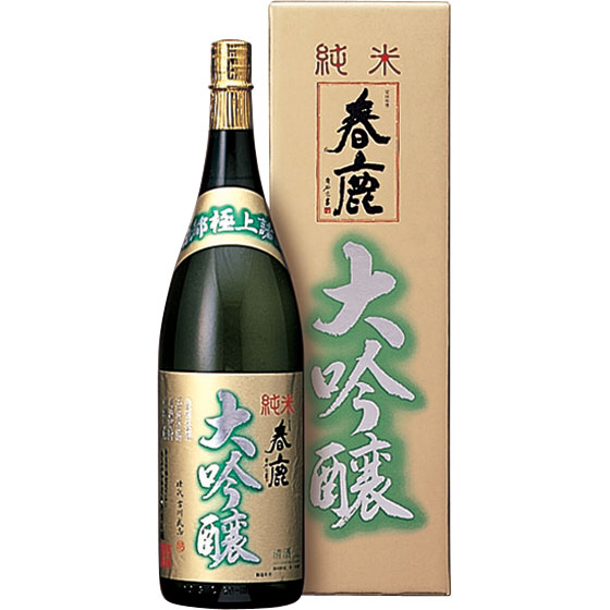 春鹿 純米大吟醸 1800ml 化粧箱入 奈良県 今西清兵衛商店 日本酒 コンビニ受取対応商品 お酒 父の日 プレゼント