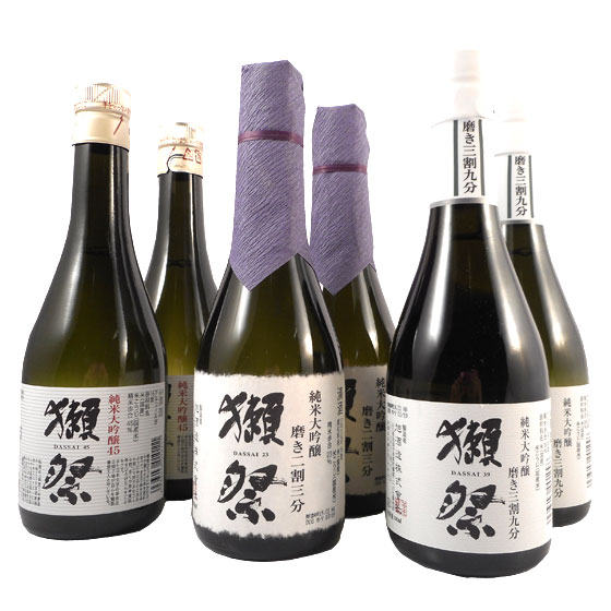 獺祭 日本酒 【正規販売店】獺祭 飲み比べセット 純米大吟醸23・39・45 300ml×6本 山口県 旭酒造 日本酒 楽ギフ_のし宛書 コンビニ受取対応商品 おためしセット 送料無料 お酒 父の日 プレゼント