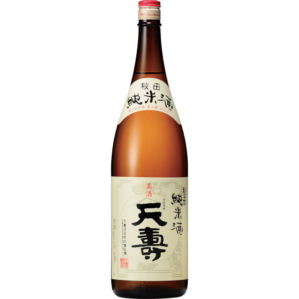 天寿 純米酒 1800ml 秋田県 天寿酒造 日本酒 コンビニ受取対応商品 お酒 父の日 プレゼント