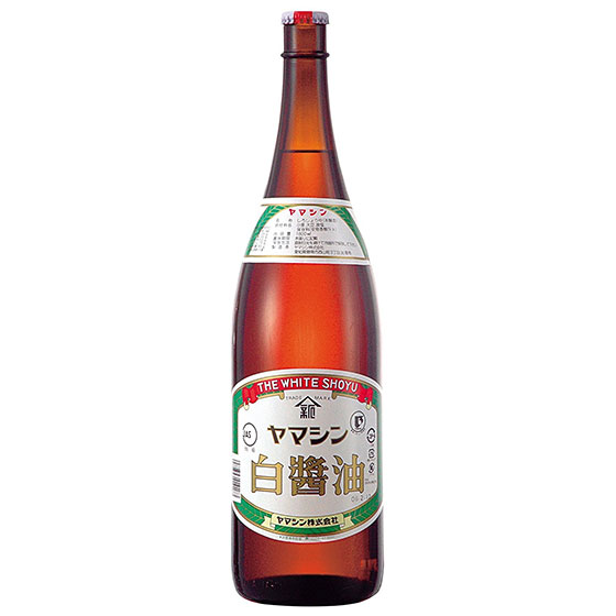 ヤマシン 白醤油 1.8L 瓶 コンビニ受取対応商品 しょうゆ 業務用 大容量 母の日 プレゼント