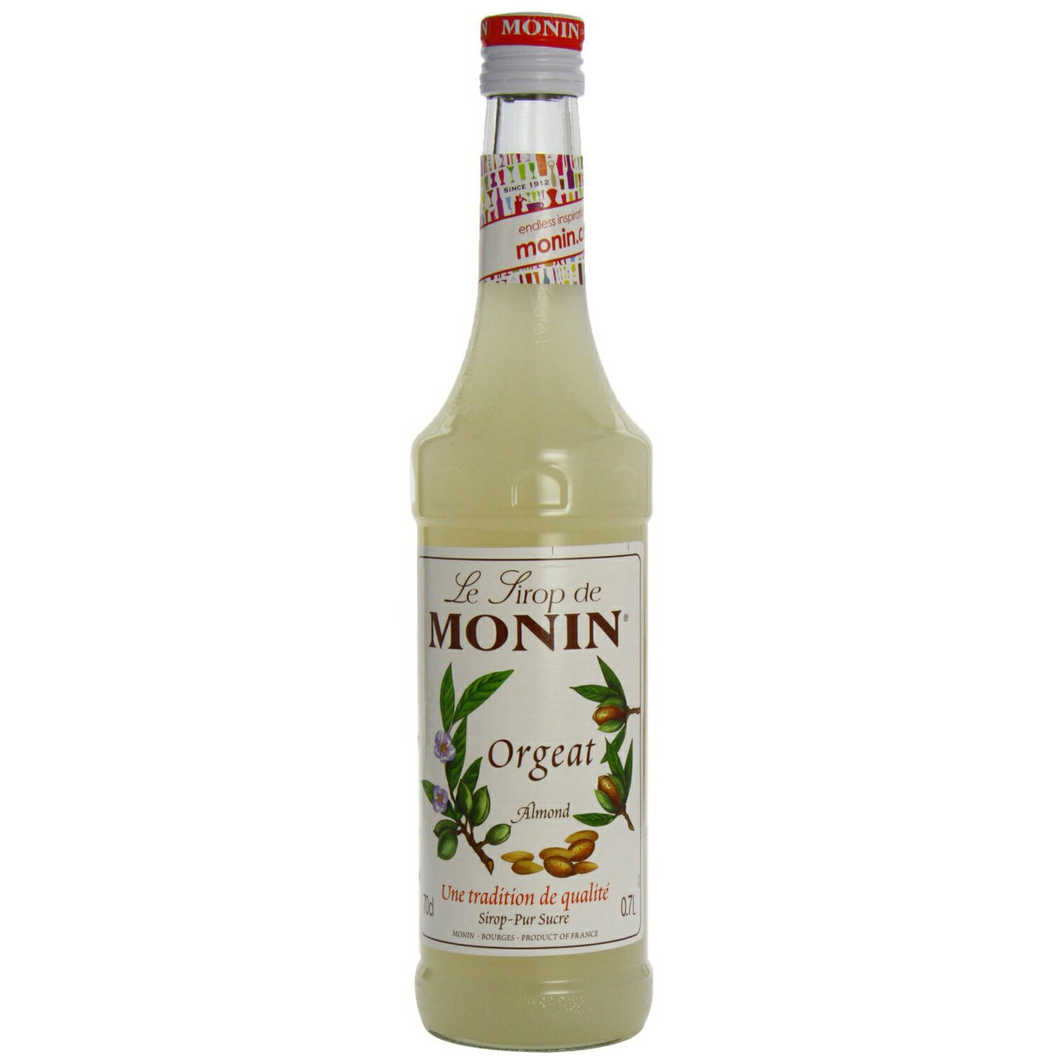 MONIN アーモンドシロップ 700ml マレーシア モナン ノンアルコールシロップ コンビニ受取対応商品 父の日 プレゼント