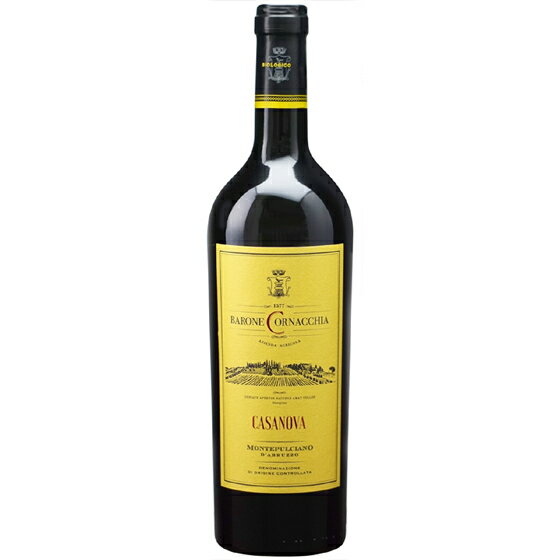 モンテプルチアーノ・ダブルッツォ / バローネ・コルナッキア 赤 750ml 12本 イタリア アブルッツォ 赤ワイン コンビニ受取対応商品 ヴィンテージ管理しておりません、変わる場合があります ケース販売 お酒 父の日 プレゼント