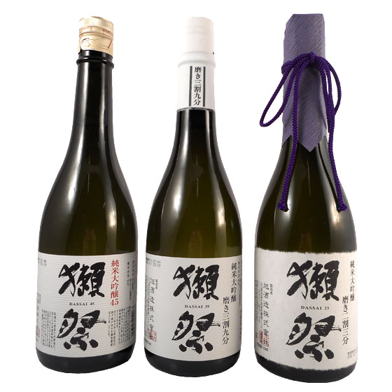 【正規販売店】獺祭 飲み比べセット 純米大吟醸 磨き23/39/45 720ml 3種 楽ギフ_の...