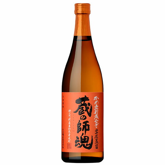 蔵の師魂（くらのしこん）かめ壷貯蔵むぎ（麦）25度720ml 鹿児島県 小正醸造 焼酎 あす楽 コンビニ受取対応商品 お酒 父の日 プレゼント