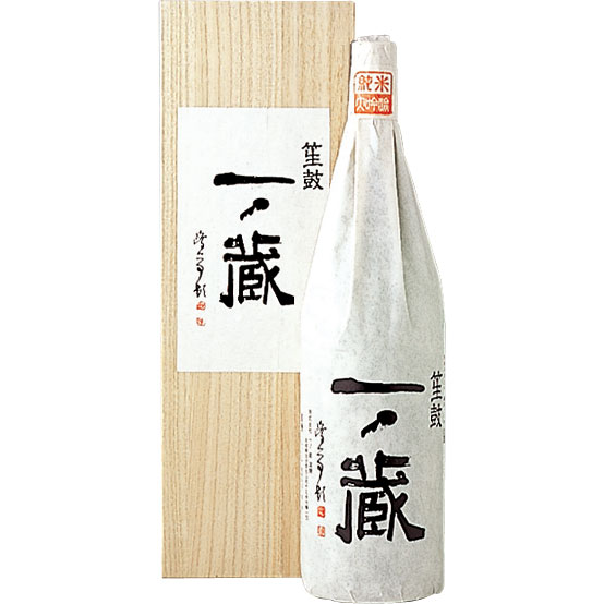 一ノ蔵 純米大吟醸 笙鼓 1800ml 化粧箱入 宮城県 一ノ蔵 日本酒 コンビニ受取対応商品 お酒 父の日 プレゼント