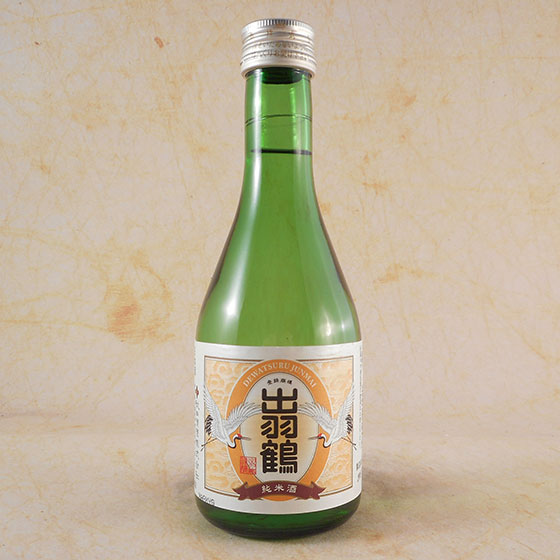 出羽鶴 純米酒 羽ばたき 300ml 12本 ケース販売 秋田県 秋田清酒 日本酒 お酒 父の日 プレゼント