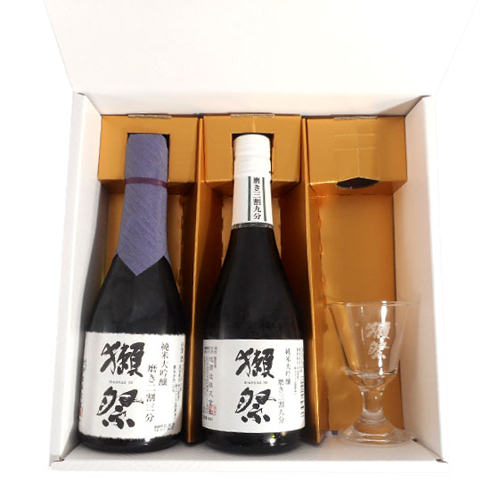 【正規販売店】お酒 お中元 ギフト プレゼント 獺祭 飲み比べセット 純米大吟醸 磨き 23/39 300ml 2種 貴人グラス ギフトボックス 楽ギフ コンビニ受取対応商品 日本酒 山口県 旭酒造 二割三分 三割九分 本州のみ送料無料