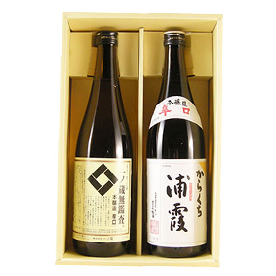 日本酒 飲み比べセット 宮城といえばこの蔵元 一ノ蔵＆浦霞 辛口 720ml（四合瓶） 2本セット 本州のみ送料無料 楽ギ…