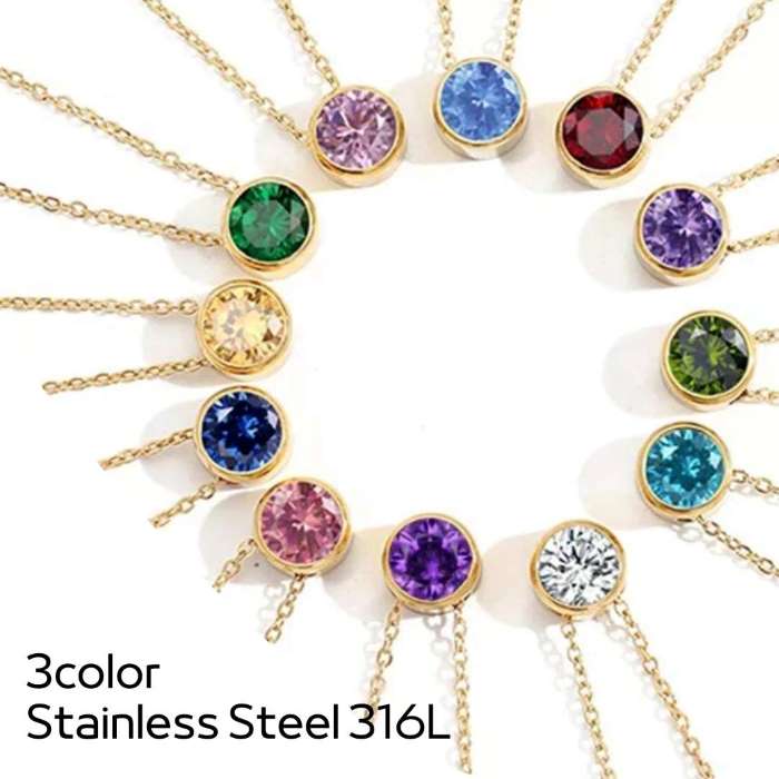 ȥå2դХڥȥͥå쥹 륹ƥ쥹 Х顼 6mm γCZڥȥͥå쥹 3顼 14K...
