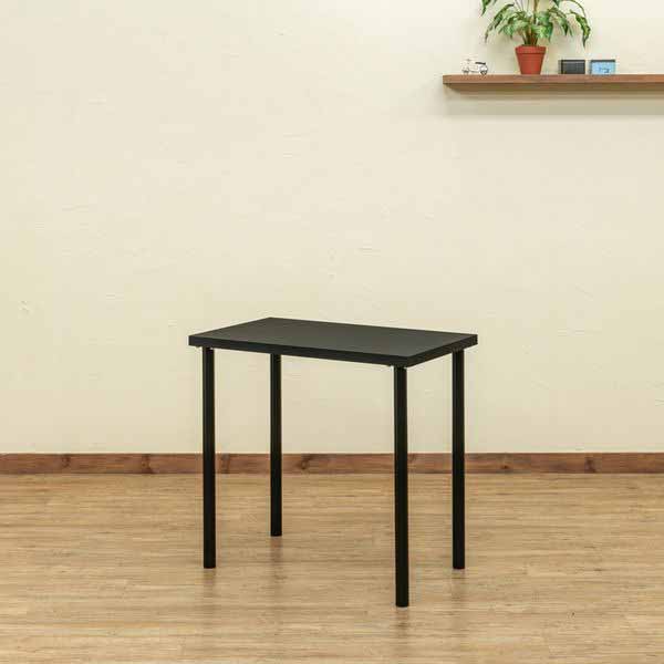 フリーデスク 平机 デスク 机 家具 インテリア フリーテーブル 75×45 BK WH 75x45cm シンプル 単色統一 場所や用途を選ばず ブラック ホワイト [2]