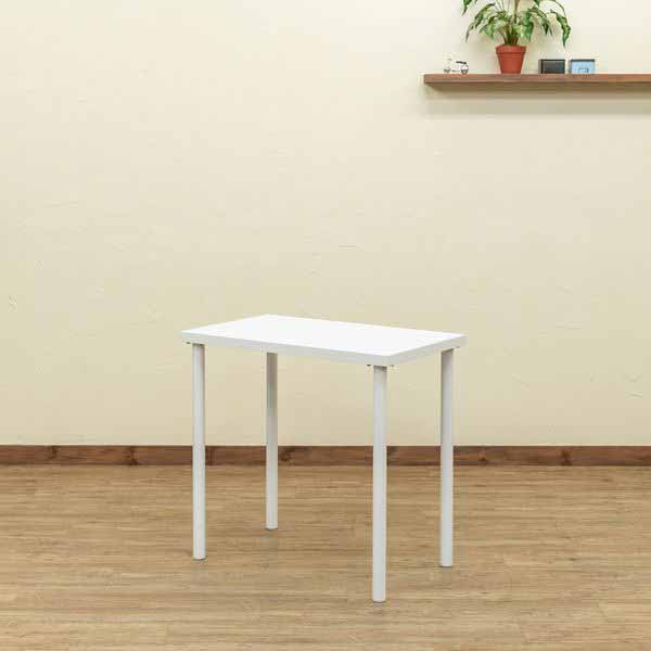 フリーデスク 平机 デスク 机 家具 インテリア フリーテーブル 75×45 BK WH 75x45cm シンプル 単色統一 場所や用途を選ばず ブラック ホワイト [3]