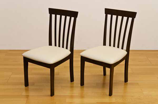 ダイニングチェア 椅子 家具 インテリア サニー ダイニング チェア 2脚入 BR NA シンプルデザイン 使いやすい 2脚セット 合わせやすい 落ち着いたブラウン 明るいナチュラル