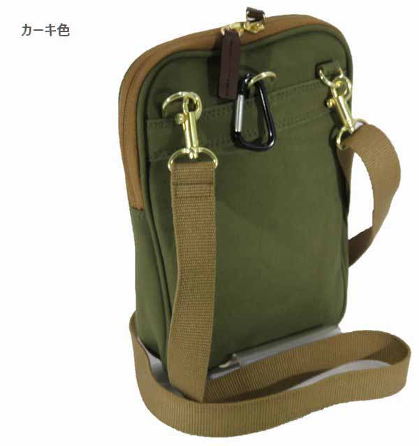ショルダーバッグ メンズバッグ メンズファッション 使い勝手良い うすマチショルダー 木綿屋五三郎 帆布 縦型ポシェット 鞄の生産量日本一 兵庫県豊岡製 職人 日本製 富士金梅 パラフィン樹脂加工 鞄の聖地 兵庫県豊岡市 純日本製 薄マチ コンパクトサイズ 最低限の荷物 鍵
