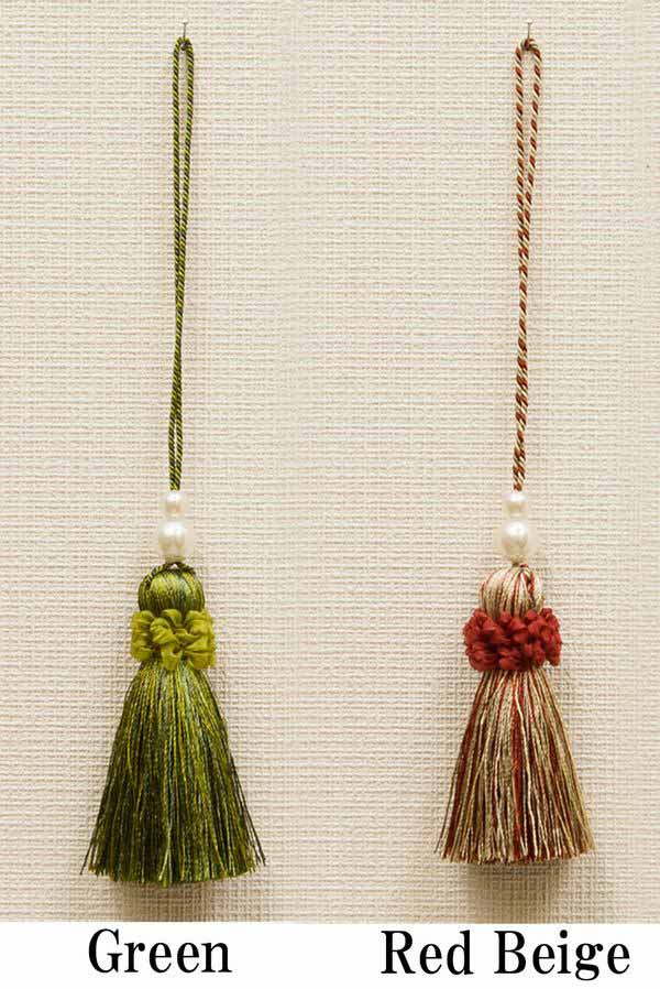 ホルダー タッセル トリム カーテン ブラインド 家具 インテリア ルーエ ミニ パール しっとり 上品 実用的 揺れる 上品に彩どる バッグチャーム ドアノブ 家具の取っ手 引っ掛け お部屋のアクセント 小さいデザイン [3]